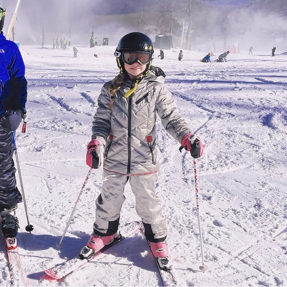 Spyder Girl’s Hottie Ski Jacket and Pants - Silver - Picture 2 of 12